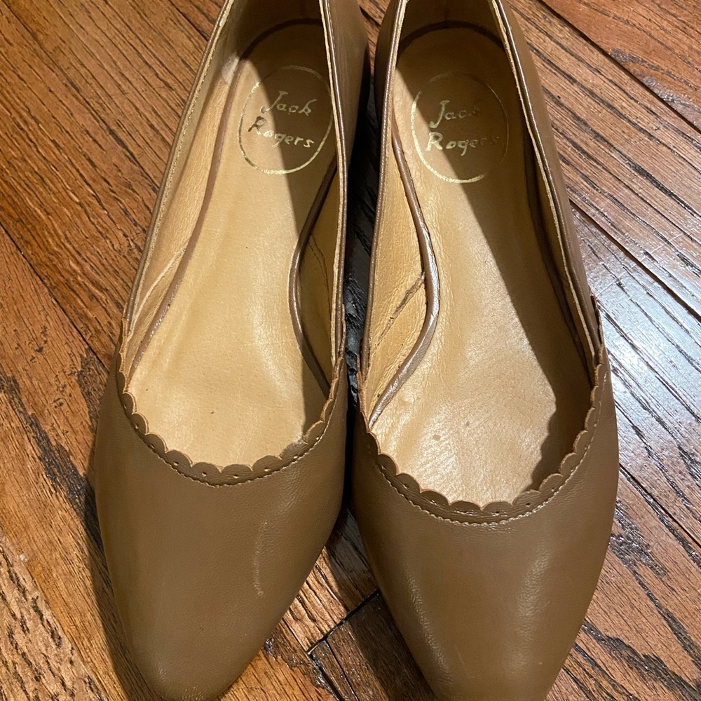 Jack Rodgers scallop edge flats